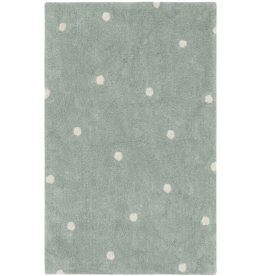 Dywan do prania Mini Dot Blue Sage 100x150 KC