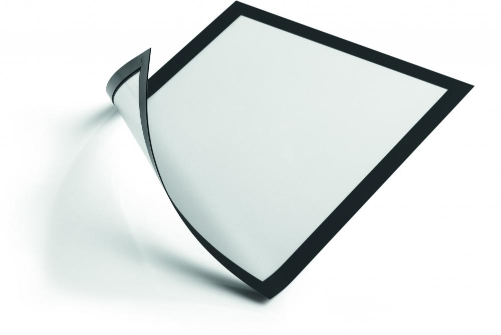 Ramka magnetyczna Durable Duraframe Magnetic, A4, 5 sztuk, czarny