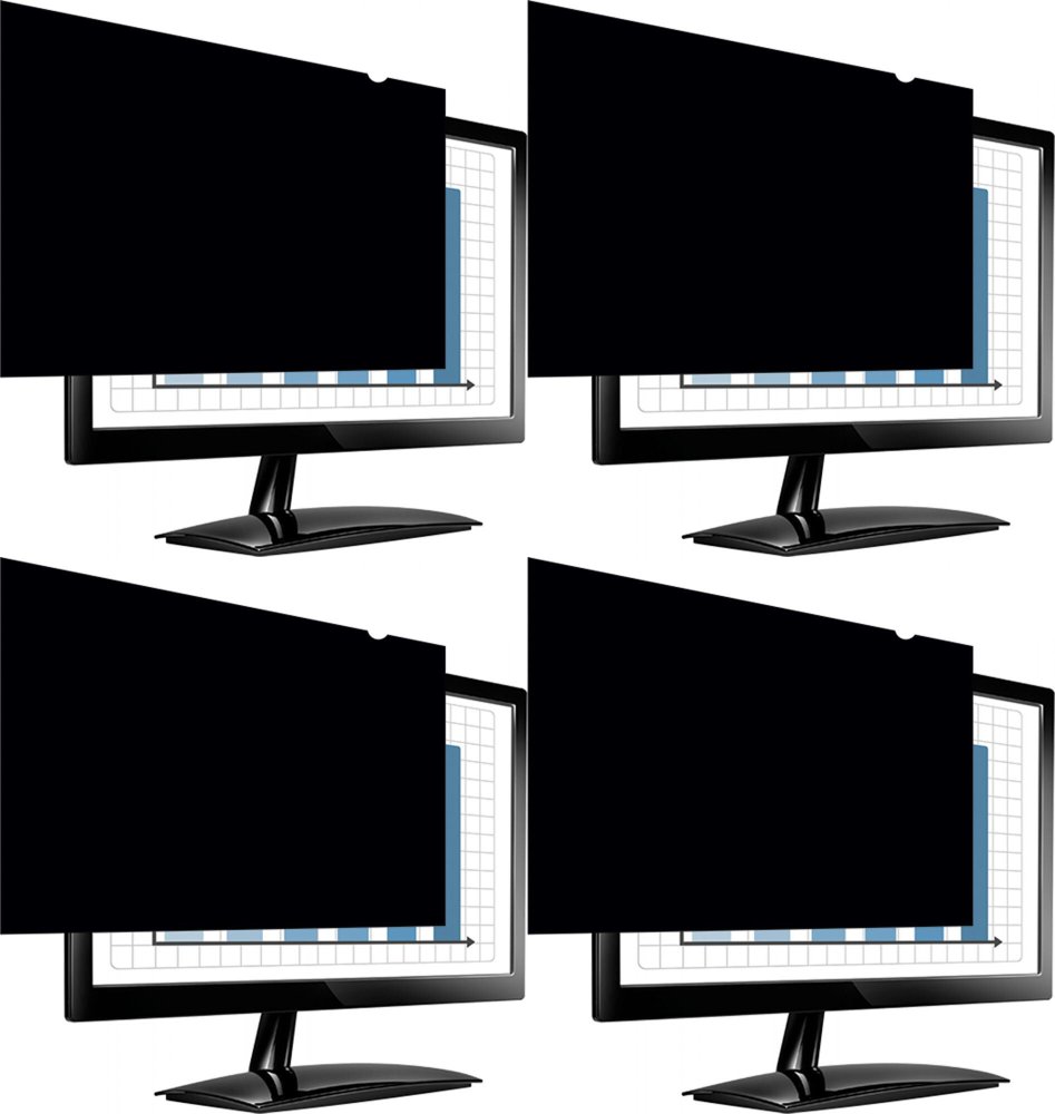 4x Filtr prywatyzujący do monitora Fellowes PrivaScreen , 21.5'', W - panoramiczny
