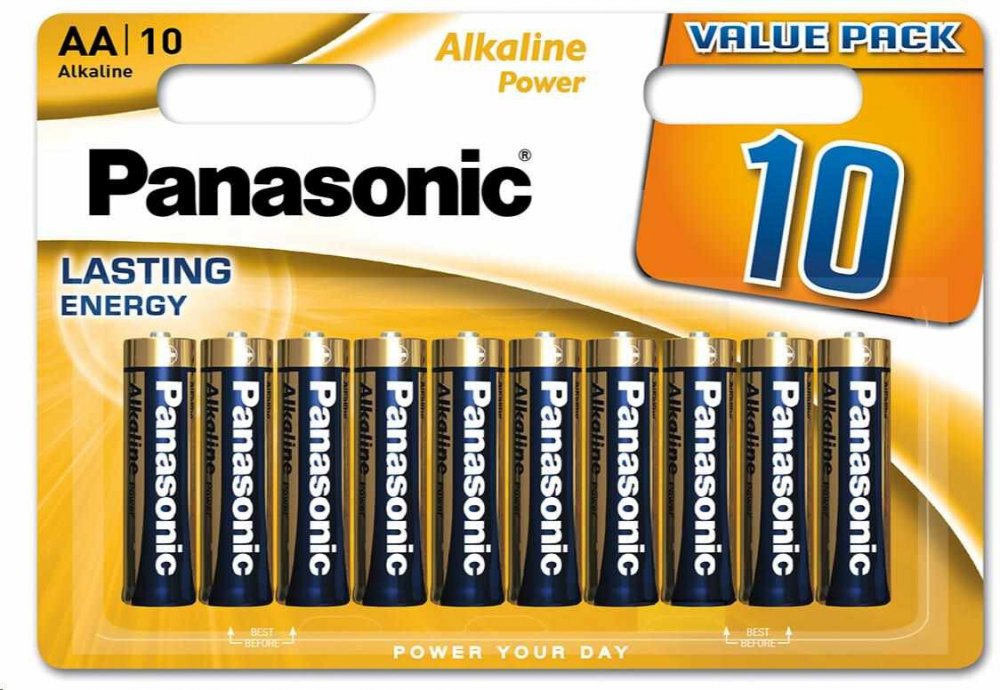 Bateria alkaliczna Panasonic Alkaline Power, AA, 1.5V, LR6, 10 sztuk