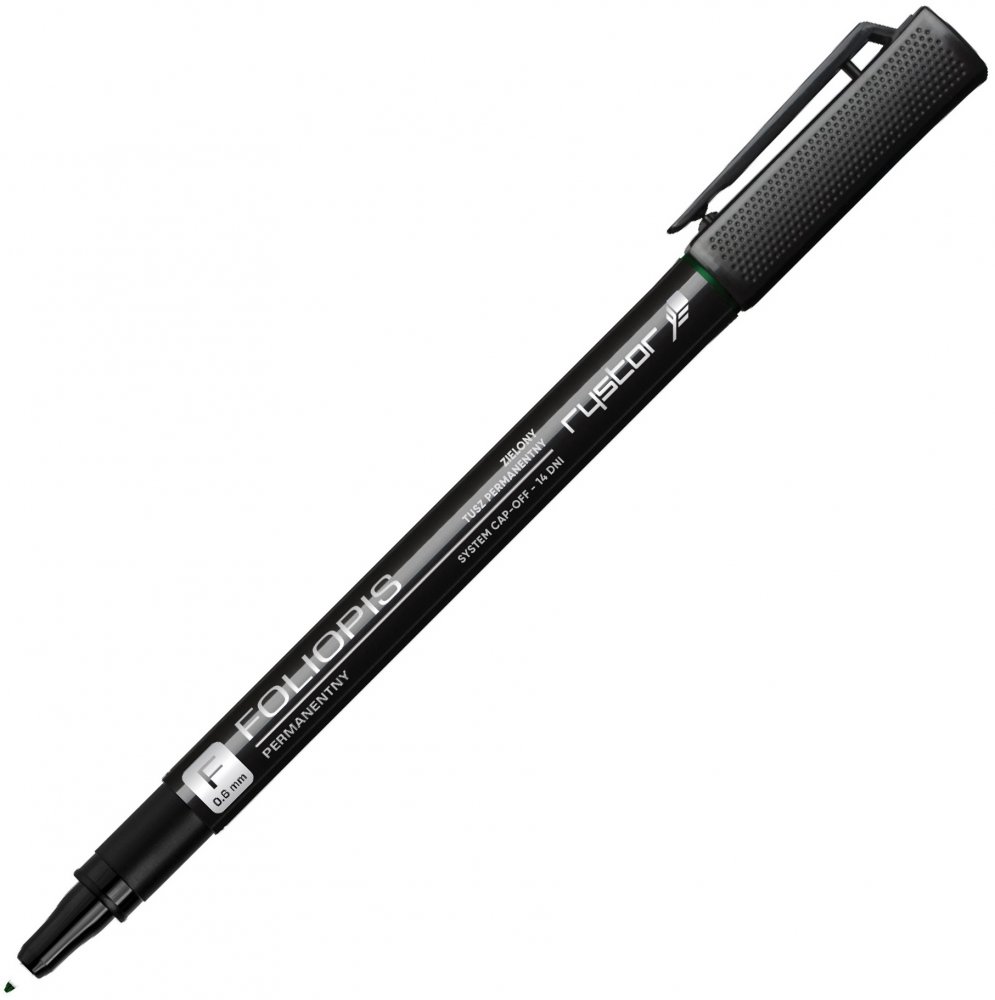 Foliopis Rystor, FF, okrągła, 0.6mm, zielony