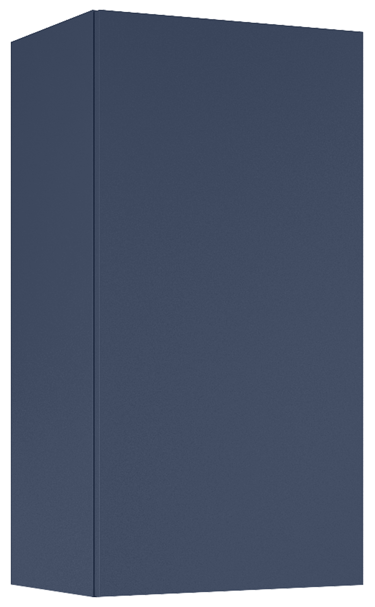 Roca Extra szafka 40x21,6x80 cm boczna wisząca niebieski mat A857958538