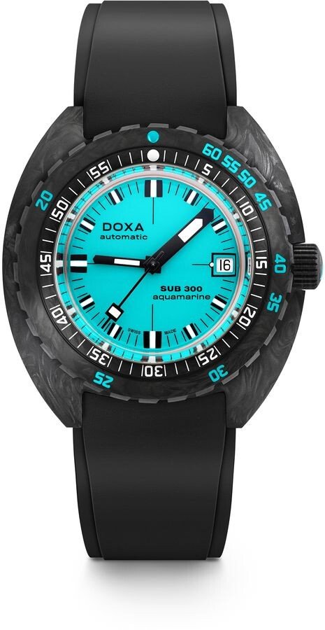 Zegarek męski Doxa SUB SUB 300 Carbon Aquamarine 822.70.241.20