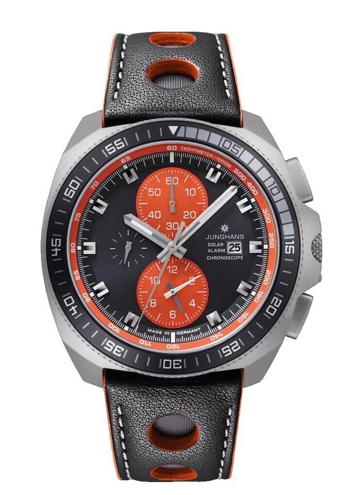 Zegarek męski Junghans 1972 Chronoscope Solar 14.4200.00