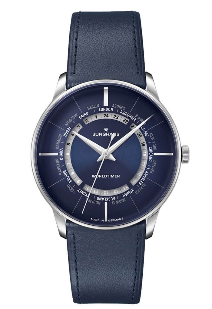 Zegarek męski Junghans Meister Worldtimer 27.3010.01