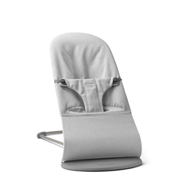 BabyBjorn Leżaczek Bliss -Woven Jasny Szary Melanż