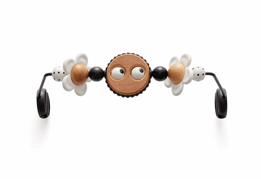 BabyBjorn Zabawka do leżaczka Googly Eyes Black and White