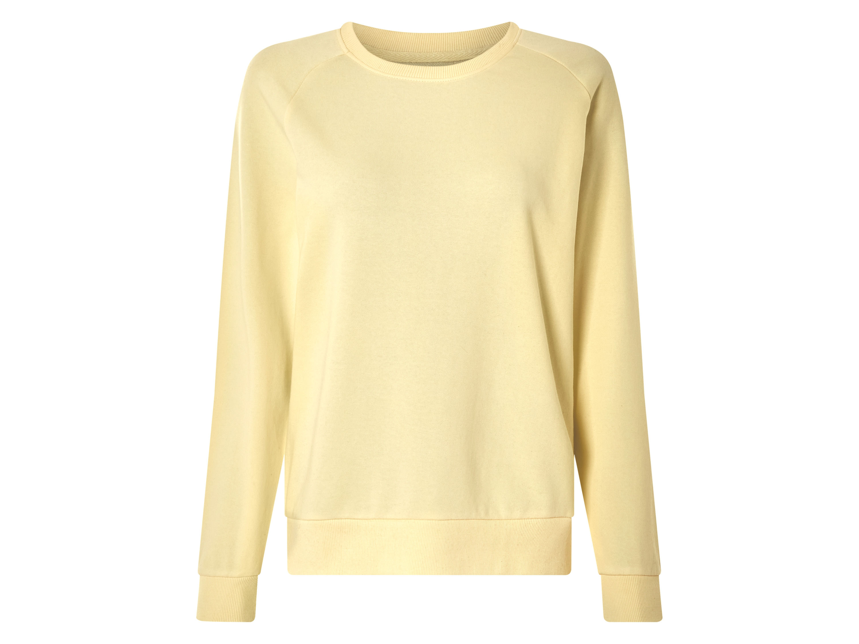 esmara Bluza dresowa damska Żółty, Xl48/50