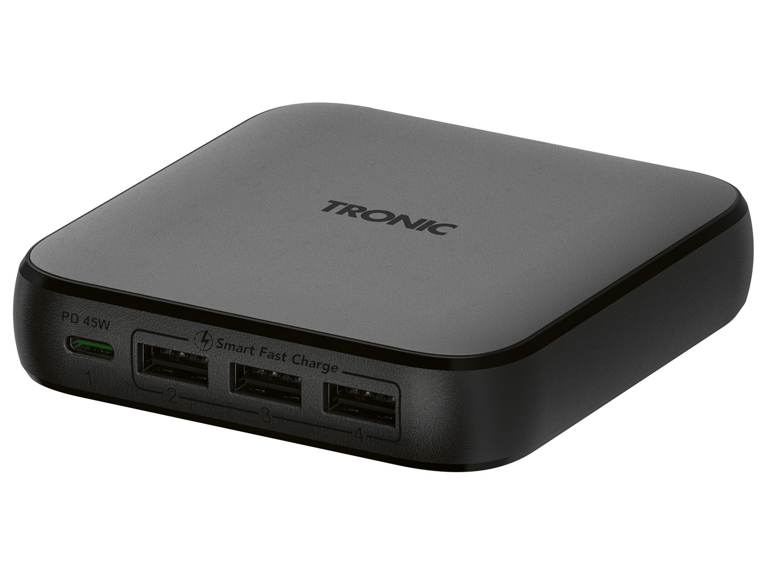 Tronic Ładowarka USB z 4 portami, PD, 65 W