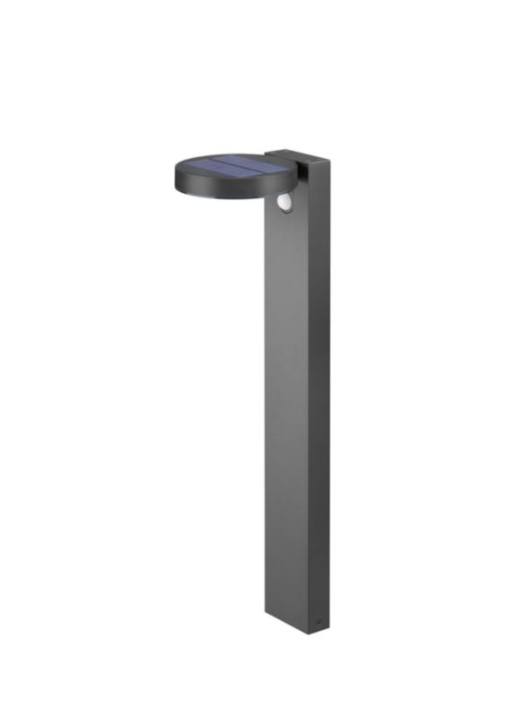 Lampa ogrodowa stojąca solarna RL Posadas antracyt LED 5W 3000K 290lm czujnik ruchu IP44 wym: 60 x 15 x 19,5 cm - 1 szt.