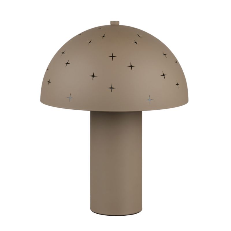 Lampa stołowa RL Seta taupe 1 x E14 x 28W IP20 wym: 32.5 x 25 x 25 cm metal - 1 szt.