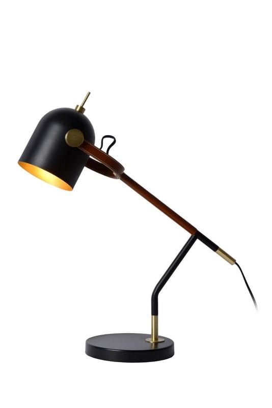 Lampa biurkowa Lucide Waylon czarna 1 x E27 x 25W IP20 wym: 52.5 x 47 x 18 cm metal - 1 szt.