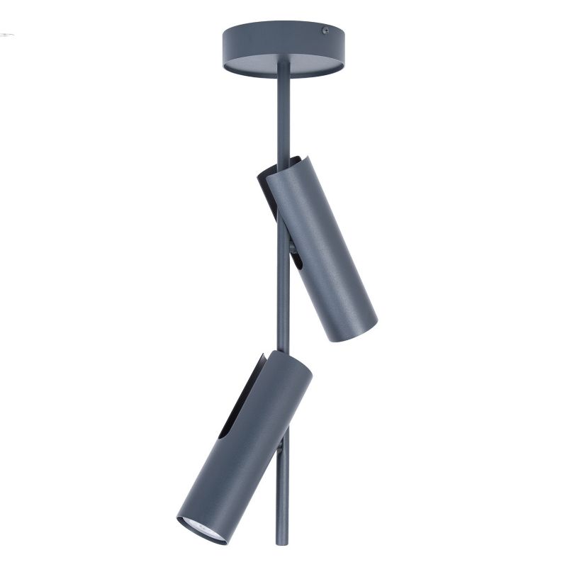 Spot sufitowy Sigma Lighting Leda grafitowy 2 x GU10 x IP20 wym: 55 x 28 x 13,5 cm - 1 szt.