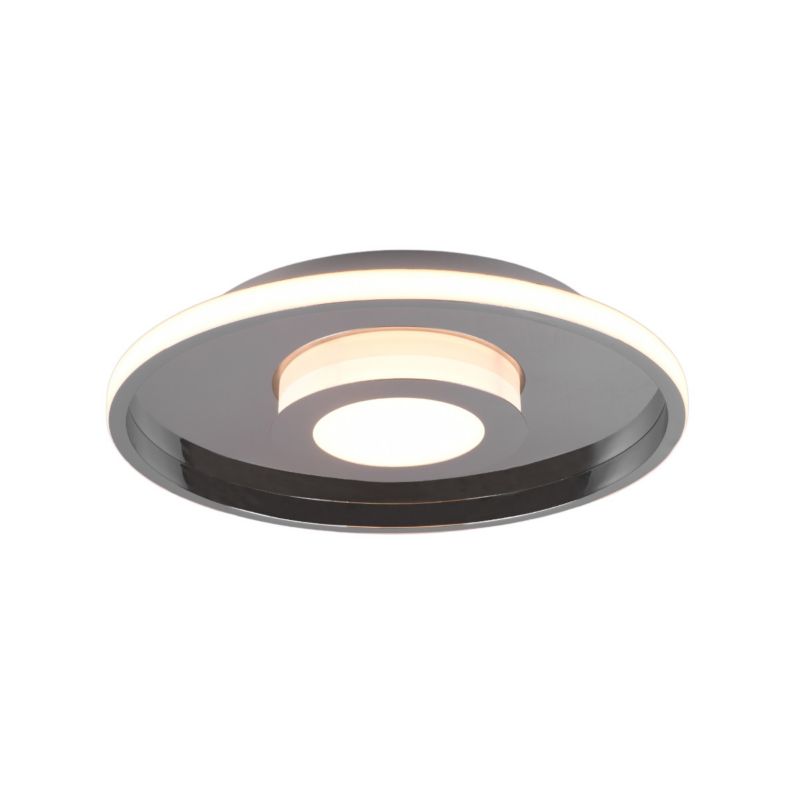 Plafon sufitowy lampa Trio Ascari chromowany biały LED 35W 3000K 4100 lm łazienkowy IP44 wym: 6,8 x 40 x 40 cm metal - 1 szt.