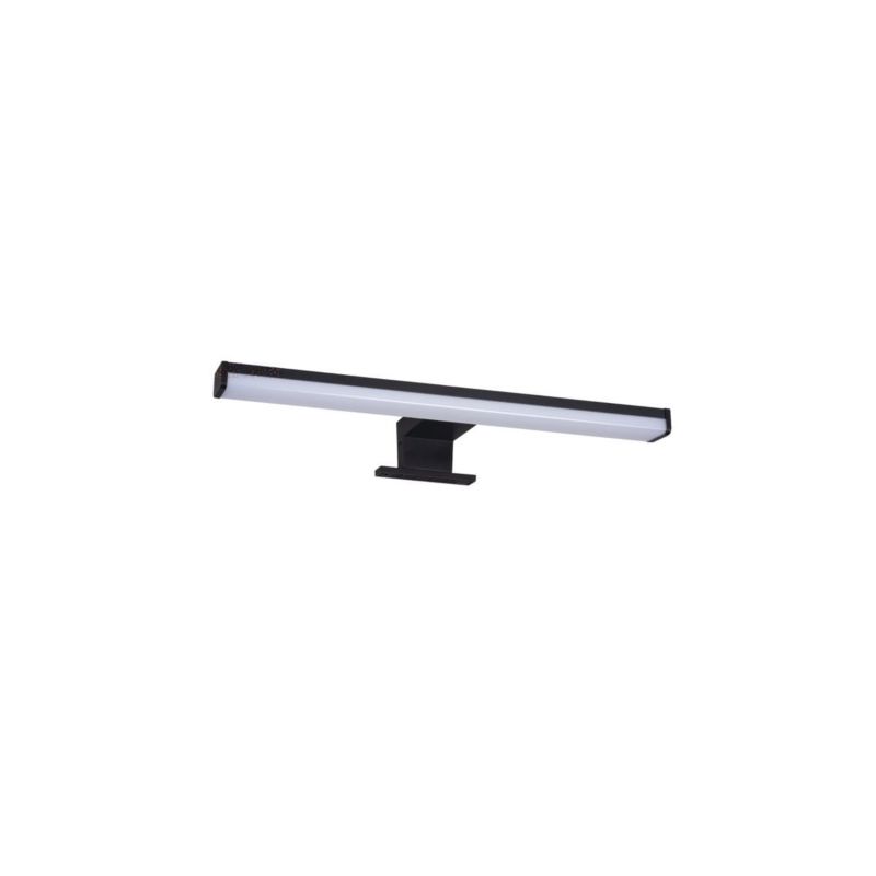 Kinkiet ścienny Kanlux Astim czarno-biały LED 8W 4000K 590lm IP44 wym: 4,4 x 40 x 10 cm - 1 szt.