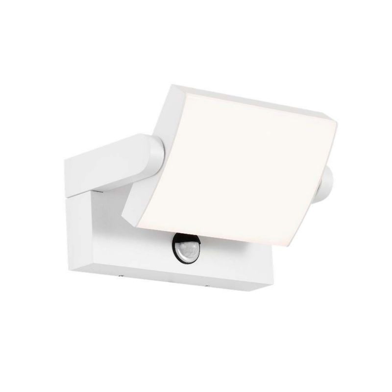 Naświetlacz LED z czujnikiem ruchu V-TAC biały LED 17W 3000K 2520lm IP65 wym: 16,5 x 21,2 x 10 cm - 1 szt.