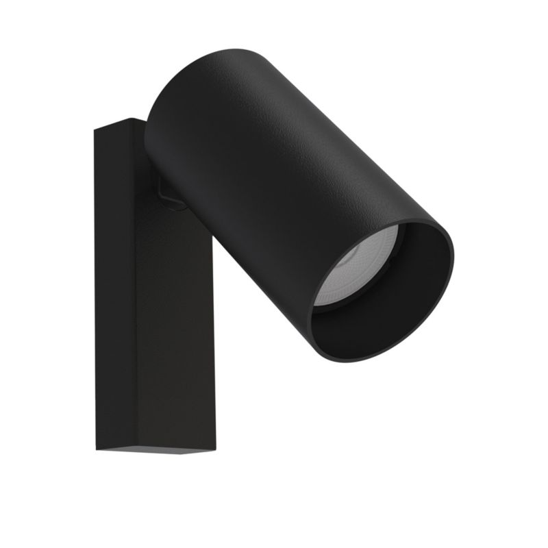 Kinkiet ścienny Nowodvorski Lighting Mono czarny 1 x GU10 x 10W IP20 wym: 19,5 x 12 cm - 1 szt.