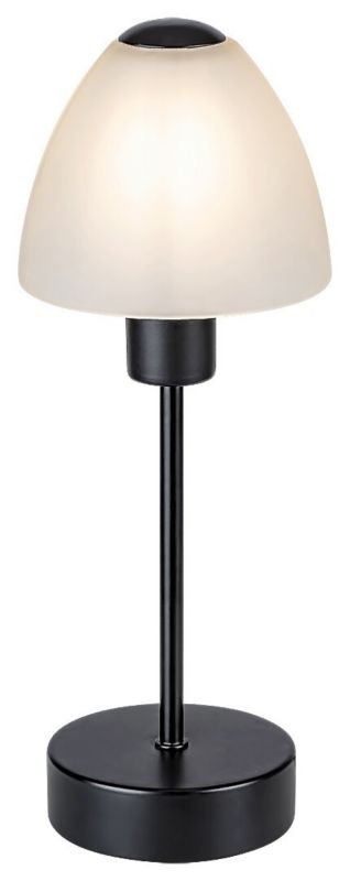 Lampka stołowa Rabalux Lydia biało-czarny matowy 1 x E14 x 40W IP20 wym: 32.5 x 12 x 12 cm metal - 1 szt.