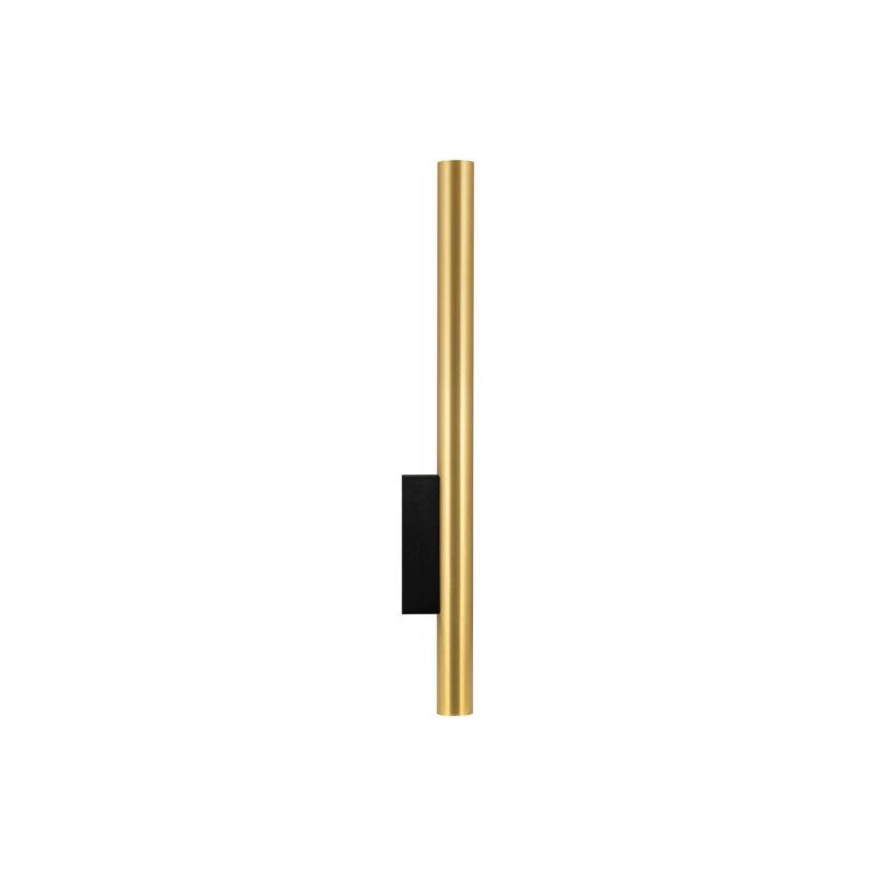 Kinkiet ścienny Nowodvorski Lighting Fourty mosiądz-czarny 2 x GU10 x 10W IP20 wym: 60 x 4 x 7,5 cm - 1 szt.