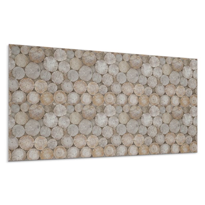 Panel samoprzylepny Wallfluent 100x50 cm Wzór słoje drewna w eleganckim wydaniu 1 szt.