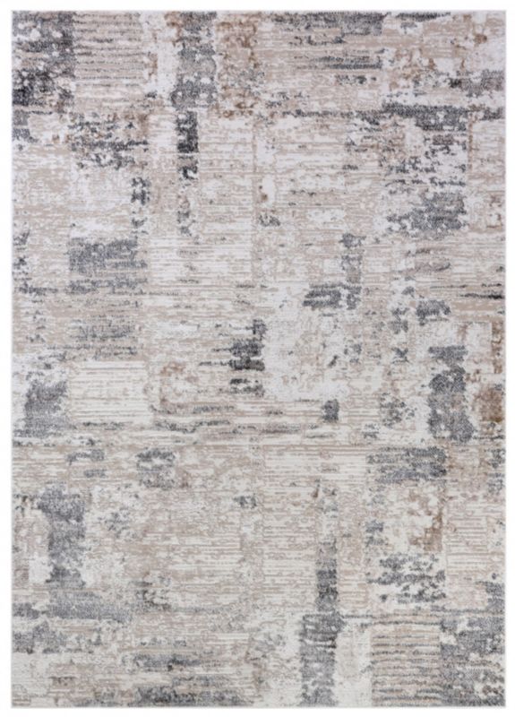 Dywan Wewnętrzny Corato Beige Prostokąt Mazovia 120x170 cm Beżowy Szary Motyw Abstrakcyjny 1 szt.