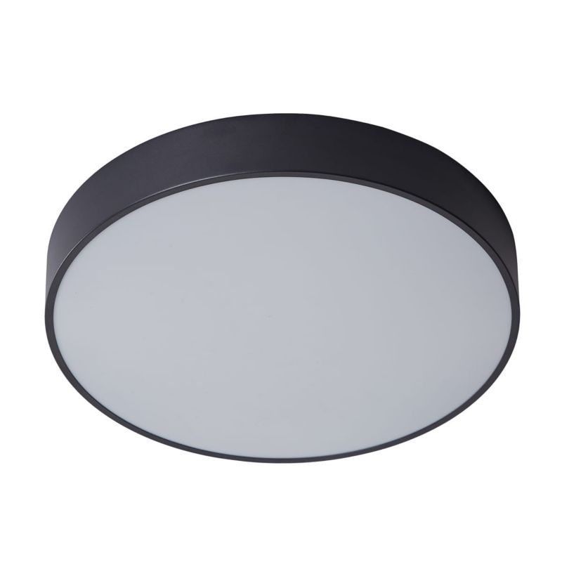 Plafon sufitowy lampa Italux Orbital czarno-biały LED 30W 3000K 1800lm IP20 wym: 9 x 40 x 40 cm akryl - 1 szt.