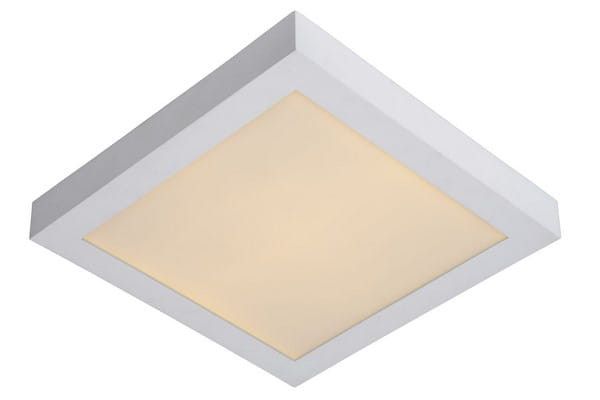 Plafon sufitowy lampa Lucide Brice biały LED 30W 3000K 2174lm IP44 wym: 3,9 x 30 x 30 cm akryl - 1 szt.