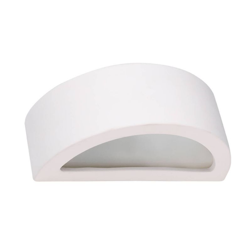 Kinkiet ścienny Sollux Lighting Atena 20 biały 1 x E27 x 15W IP20 wym: 10 x 20 x 9 cm - 1 szt.