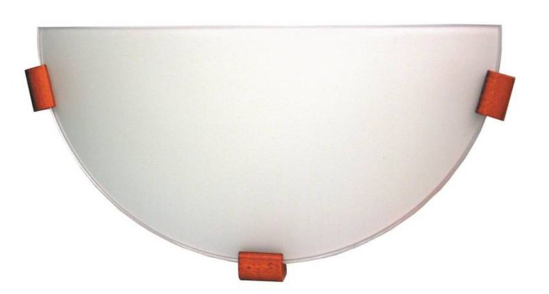Plafon Candellux Bianca naturalne drewno-biały 1 x E27 x IP20 wym: 15 x 30 x 9 cm - 1 szt.