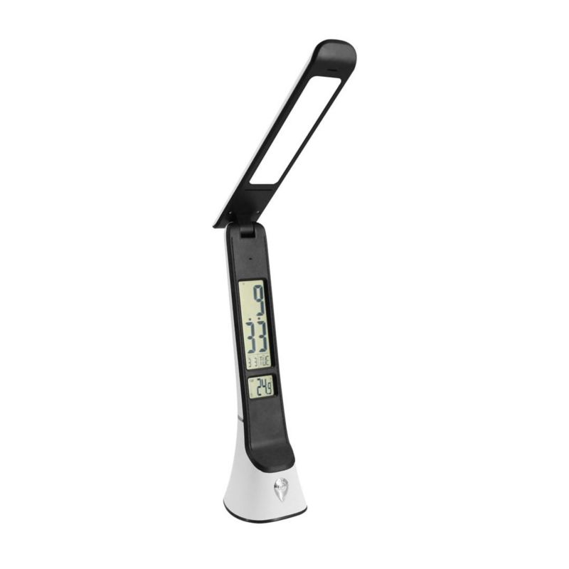Lampka biurkowa Milagro Tori czarno-biała LED 5W 3000K-6000K 260lm IP20 wym: 30 x 8 x 9.5 cm tworzywo sztuczne - 1 szt.