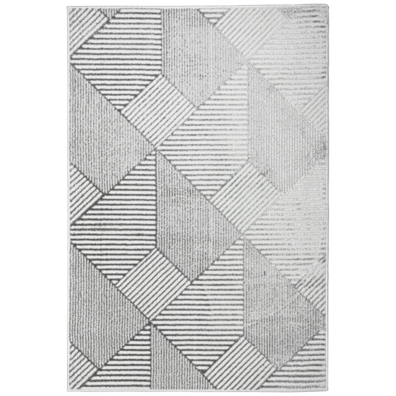Dywan 120x170 cm nowoczesny Wenecja e-floor geometryczny szary 1 szt