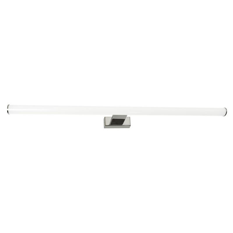 Kinkiet ścienny Milagro Duna chromowany biały LED 13.8W 4000K 966lm IP44 wym: 3,5 x 60 x 13 cm - 1 szt.
