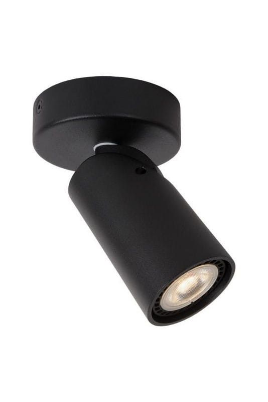 Oprawa sufitowa spot Lucide Xyrus czarny 1 x GU10 x 5W IP20 wym: 9 x 9 cm - 1 szt.