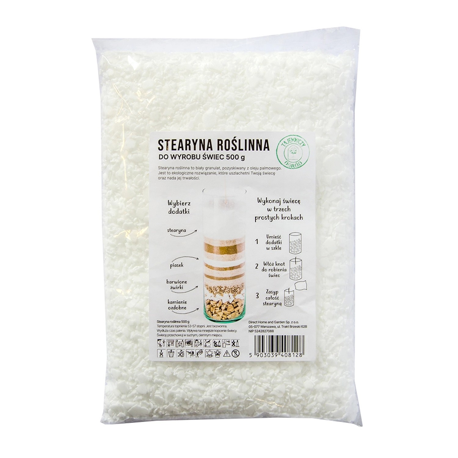 Stearyna do świec 0,5 kg