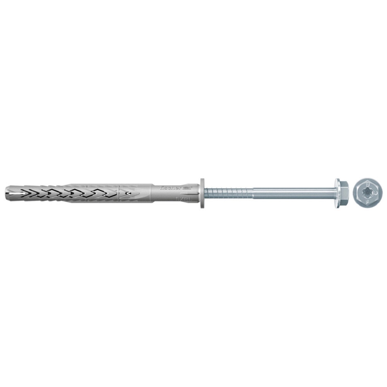 Fischer Kołek ramowy z łbem 6-kątnym TX 10 x 80 mm 1szt.