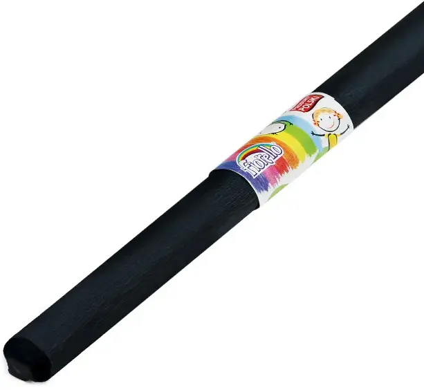 Bibuła marszczona Fiorello, 10 sztuk, czarny