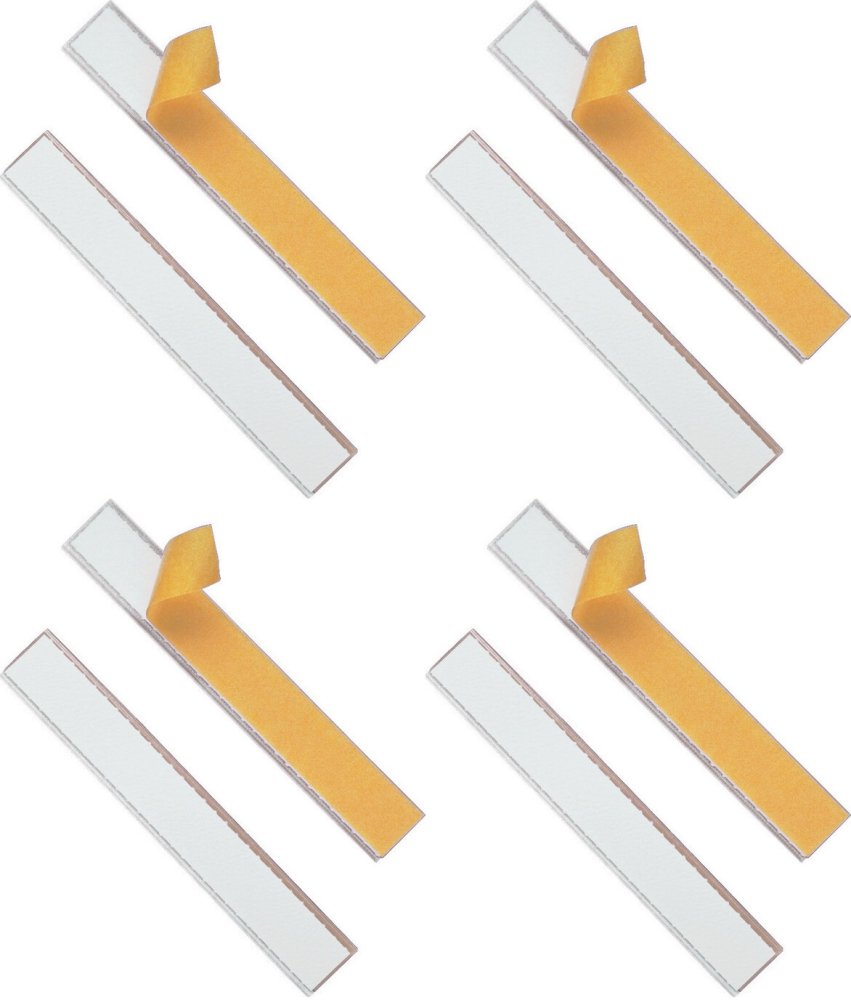 4x Listwa samoprzylepna Durable Labelfix, 20x200mm, 10 sztuk, transparentny