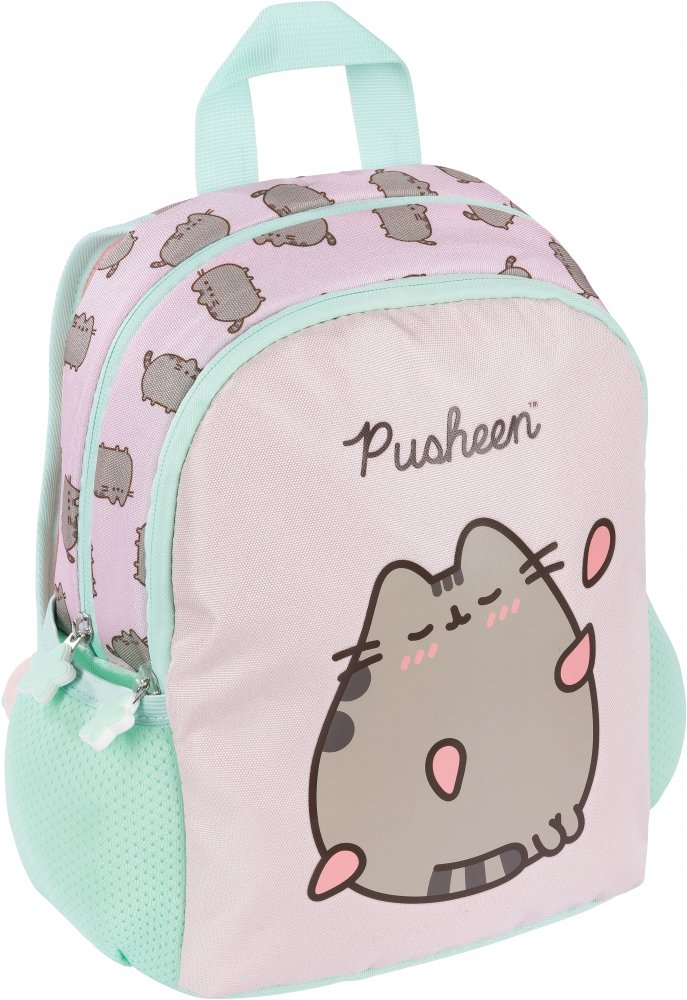 Plecak Pusheen Pink D6, dla przedszkolaka, dwukomorowy, 11.5"