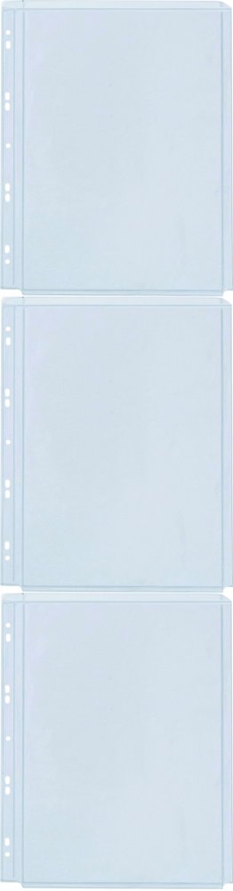3x Koszulki krystaliczne Office Products, poszerzane, A4, 180μm, 10 sztuk, transparentny