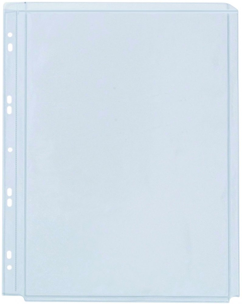 Koszulki krystaliczne Office Products, poszerzane, A4, 180μm, 10 sztuk, transparentny