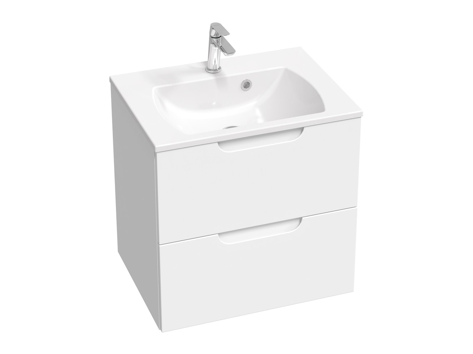 Ravak Classic II szafka 60x45x58,5 cm podumywalkowa wisząca biała X000001476