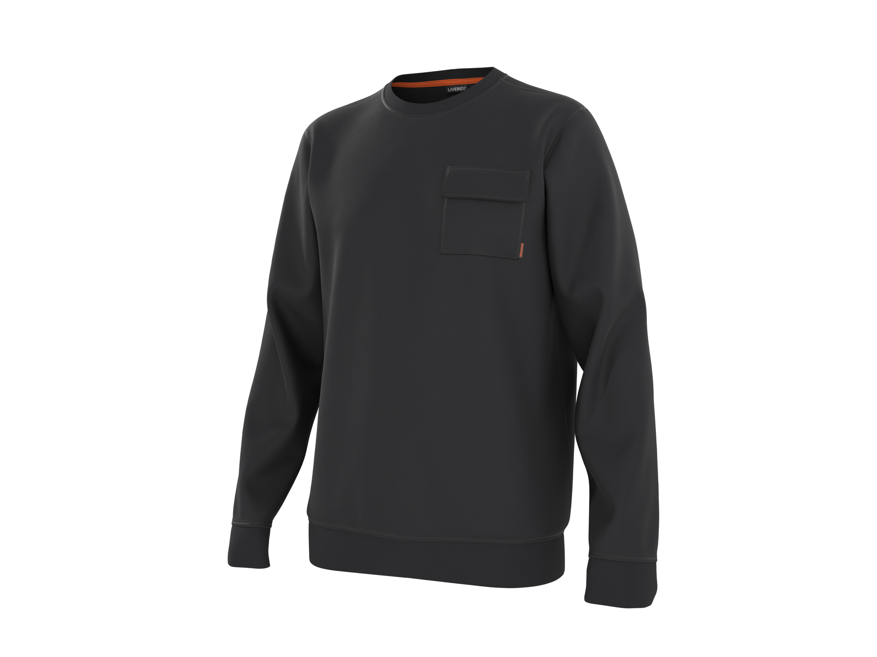 Livergy Bluza dresowa męska Czarny, M 48/50
