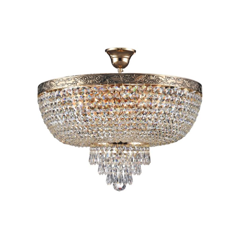 Żyrandol Maytoni Palace 7136 mosiężno-złoty kryształowy 6xE27 x 60W 1 szt.