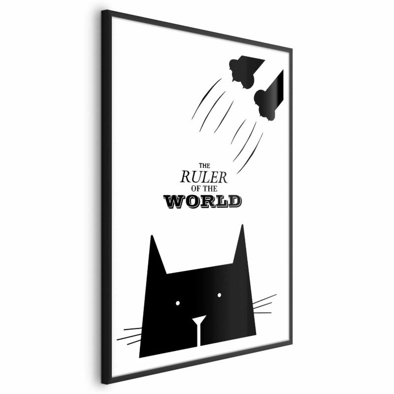 Plakat Artgeist Król świata 21x30 cm z ramą czarną 1 szt