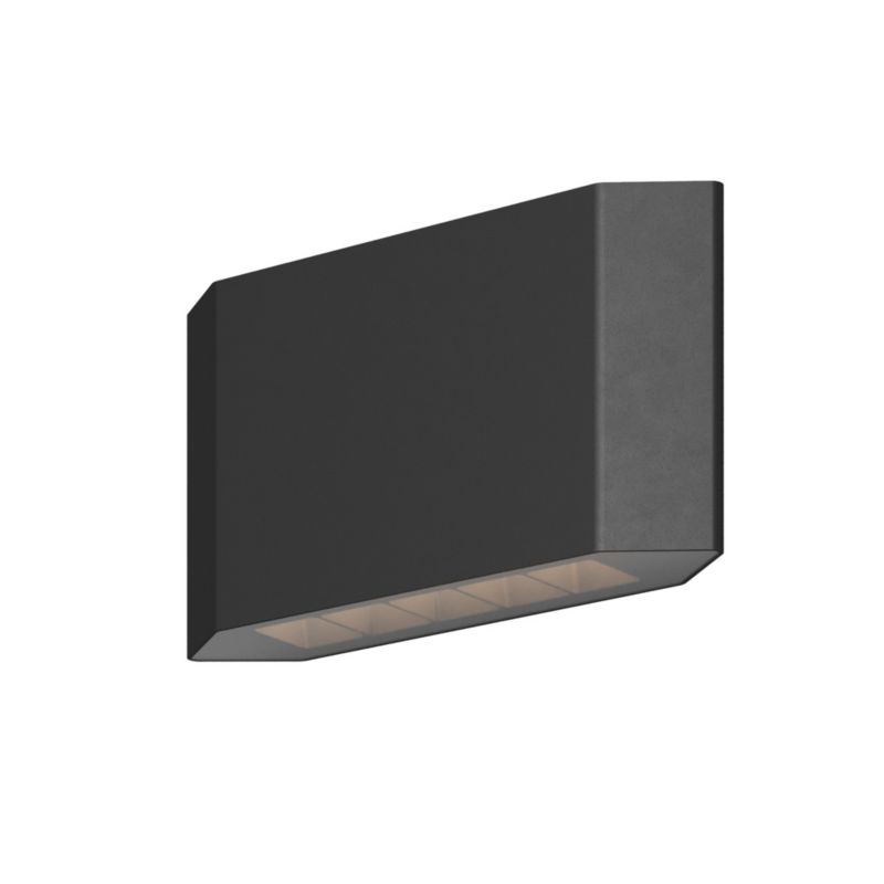 Kinkiet ścienny zewnętrzny Maytoni Pull grafitowy LED 8W 3000K 400lm IP54 wym: 11 x 20,5 x 6 cm aluminium - 1 szt.
