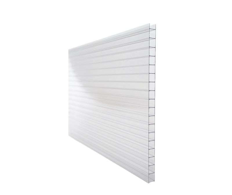 Poliwęglan komorowy TECH-PLAST 10mm bezbarwny 1,05 x 5,00m 1-kom 1 szt.