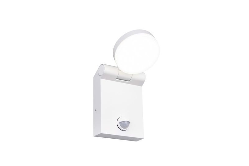 Kinkiet zewnętrzny z czujnikiem Trio Adour biały LED 10W 2300K - 4000K 1000lm IP44 wym: 17,5 x 10 x 10 cm aluminium - 1 szt.