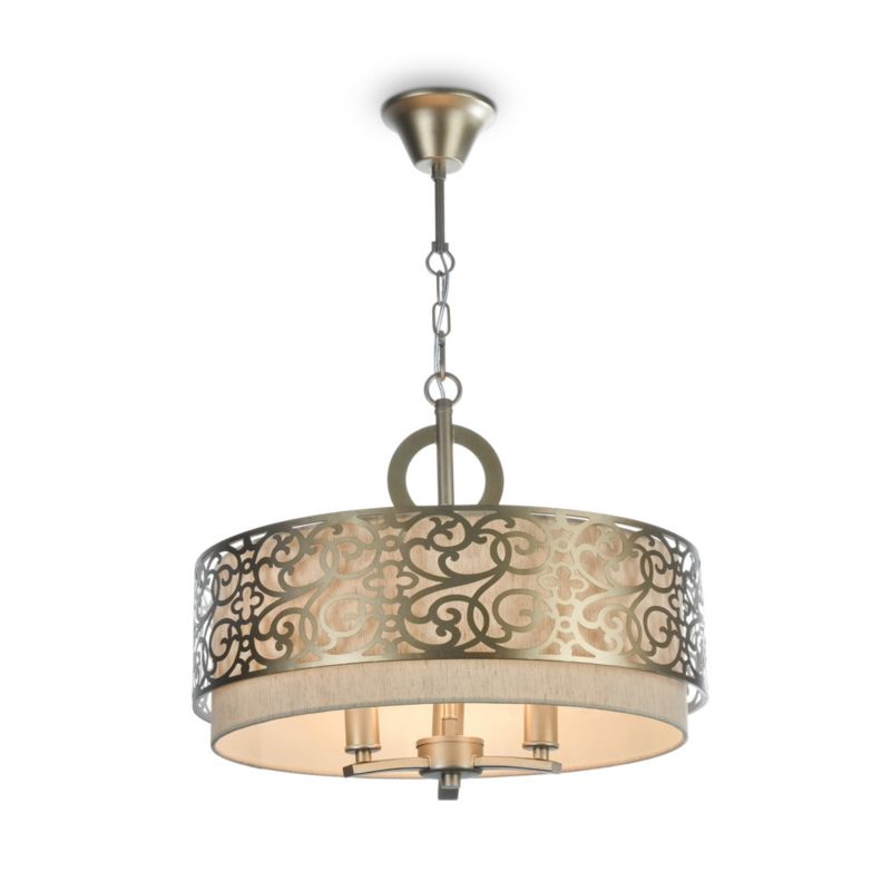 Lampa wisząca Maytoni Venera mosiężno-złota wym: 141,5 x 46,4 x 46,4 cm 3xE14 x 40W 1 szt.