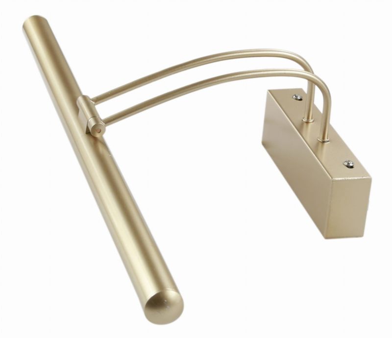 Kinkiet ścienny Candellux Renoir mosiądz-złoty LED 8W IP20 wym: 11 x 46 x 21 cm - 1 szt.