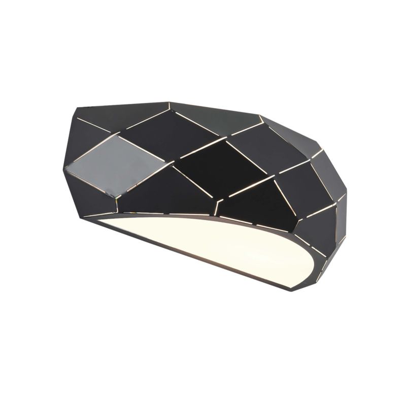 Kinkiet ścienny Light Prestige Reus czarny 1 x E27 x 40W IP20 wym: 10 x 36 x 13 cm - 1 szt.